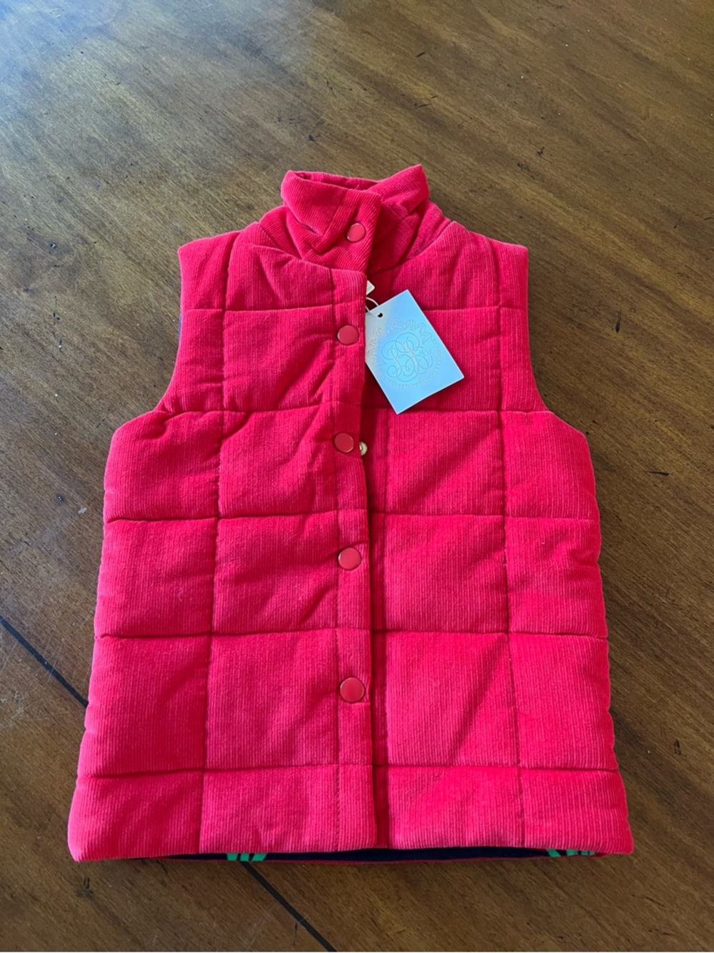 The Beaufort Bonnet Company Red Puffer Vest